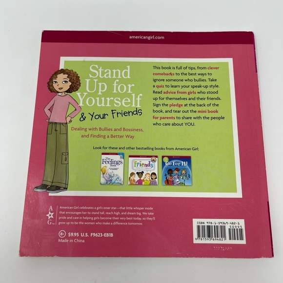 3/$15: AMERICAN GIRL: Stand Up for Yourself and Your Friends - Picture 2 of 7